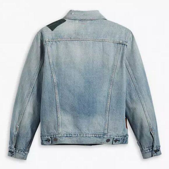 Levi's Premium Vintage Relaxed Fit Trucker Jacket size smalll‎ - Picture 2 of 13